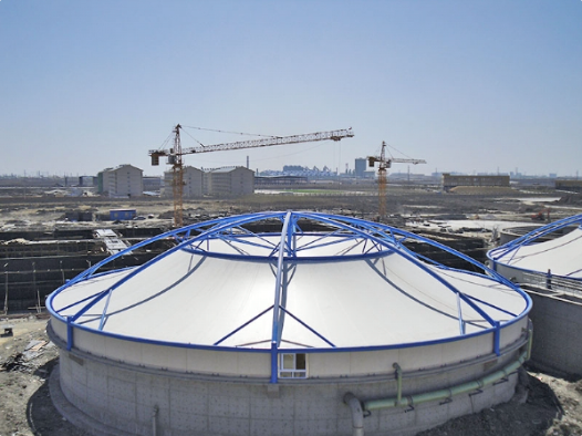 大同市污水池加盖膜结构体育看台 - 价格